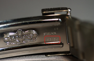 Kod klamry zegarka Rolex